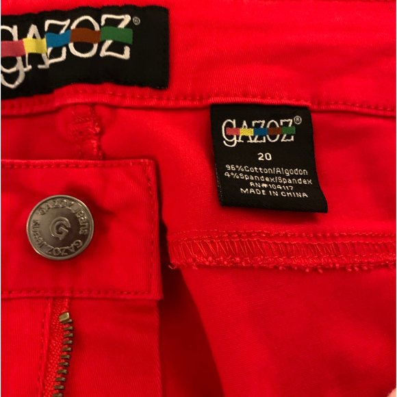 Skinny Tapered Cut Plus-Sized Stretch Jeans - Picture 2 of 5